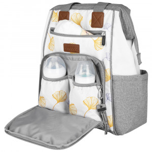 Rucsac multifunctional mamici Astrid, Skiddou, Vanilla delight, Galben