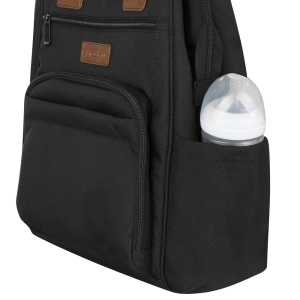 Rucsac multifunctional mamici Skiddou Astrid, Onyx, Negru - Img 6