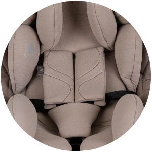 Scaun auto Chipolino Peak I-Size 40-150 cm macadamia cu sistem Isofix - Img 11