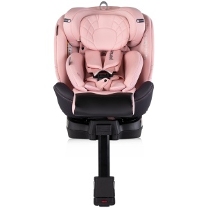 Scaun auto Chipolino Premium I-Size 40-150 cm cu sistem Isofix pink marshmallow - Img 3