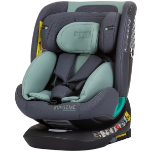 Scaun auto Chipolino Supreme I-Size 40-150 cm cu sistem Isofix pastel green - Img 1