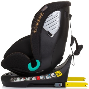 Scaun auto Chipolino Supreme I-Size 40-150 cm cu sistem Isofix obsidian - Img 4