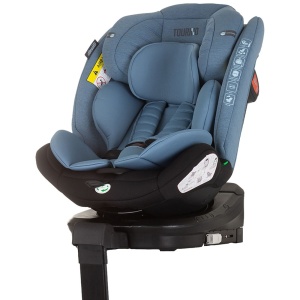 Scaun auto Chipolino Tourino I-Size 40-150 cm blue cu sistem Isofix - Img 1