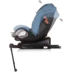 Scaun auto Chipolino Tourino I-Size 40-150 cm blue cu sistem Isofix - Img 5