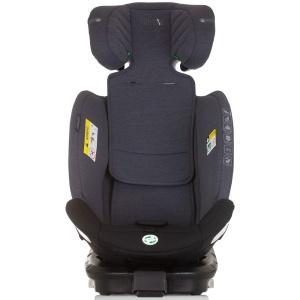 Scaun auto Chipolino Tourino I-Size 40-150 cm grey mix cu sistem Isofix - Img 9