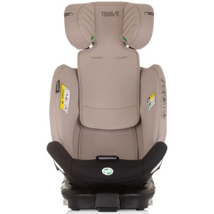 Scaun auto Chipolino Tourino I-Size 40-150 cm macadamia cu sistem Isofix - Img 9