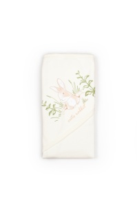 Set de 10 piese pentru nou nascut, 100% bumbac organic, Rabbit, BabyCosy