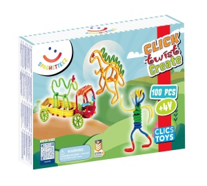 Set de construit cu magnet Spaghetteez 100 piese - Img 10