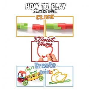 Set de construit cu magnet Spaghetteez 35 piese - Img 3