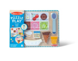 Set de joaca din lemn si puzzle magnetic Inghetata - Img 4