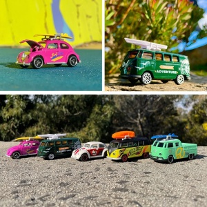 Set Majorette Volkswagen The Originals cu 5 masinute din metal - Img 5