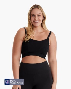 Sutien alaptare Momcozy pentru pompa de san Hands-free YN08 Black 2XL