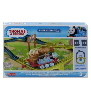 THOMAS SET DE JOACA CU LOCOMOTIVA PUSH ALONG THOMAS SI ACCESORII - Img 8