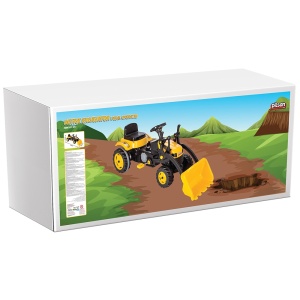 Tractor cu pedale Pilsan Active with Loader 07-315 yellow - Img 6