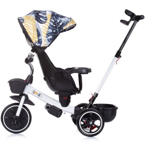 Tricicleta Chipolino Smart cu sezut reversibil black white - Img 3