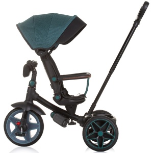 Tricicleta cu copertina si sezut reversibil Chipolino Derby teal - Img 5