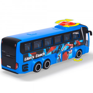 Autobuz Dickie Toys MAN Lion's Coach 26,5 cm albastru - Img 2