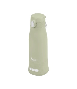 Babymoov - Moov & Feed Incalzitor de biberoane portabil si reincarcabil, Sage Green - Img 1