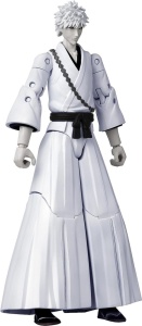 BANDAI FIGURINA ANIME HEROES BLEACH WHITE KUROSAKI ICHIGO 16.5CM - Img 3