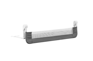 Bariera de protectie, BabyJem, 120 x 48,5 cm, gri
