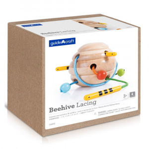 Beehive Lacing, joc cu siret din lemn, Guidecraft - Img 5