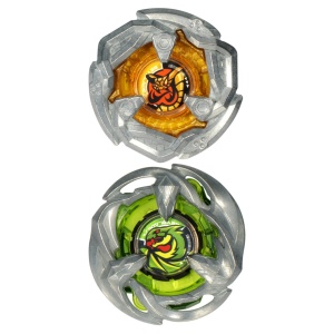 BEYBLADE X PACHET DUO TAIL VIPER 3-80HN SI GALE WYVERN 5-80GB - Img 2