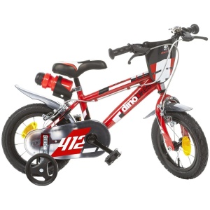 Bicicleta copii Dino Bikes 12" 412 rosu - Img 1