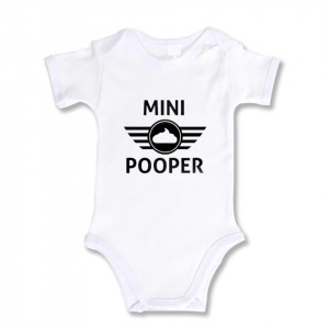 Body Bebe Personalizat Mini Pooper Drool