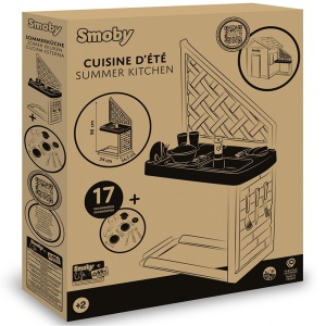 Bucatarie Smoby Life pentru casuta cu 17 accesorii - Img 6