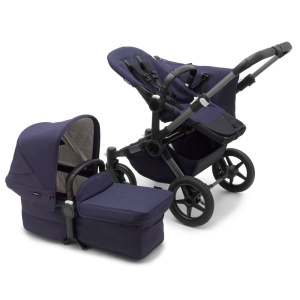 Carucior Bugaboo Donkey 5 Mono Classic Graphite Dark Navy - Img 3