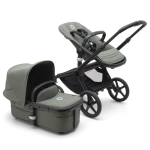Carucior Bugaboo Fox 5 Black Forest Green 2 in 1 - Img 2