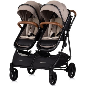 Carucior gemeni Chipolino Duo Smart 3 in 1 tiramisu - Img 7