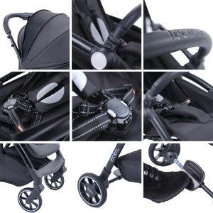 Carucior Leclerc Magic Fold Plus 2 in 1 Green - Img 4