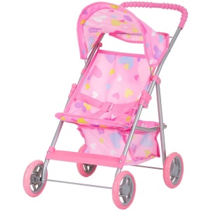 Carucior pentru papusi Chipolino Alice hearts - Img 1