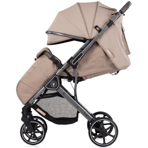 Carucior sport Chipolino Omnia cu maner reversibil latte - Img 7