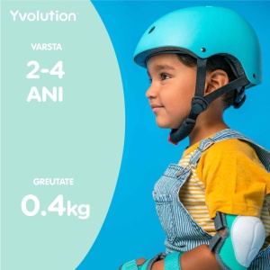 Casca protectie Yvolution 44-52 cm Green - Img 4