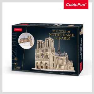 Cubic Fun - Puzzle 3D Notre Dame (Nivel Complex 293 Piese) - Img 2