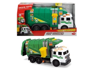 DICKIE TOYS MASINA DE GUNOI CU LUMINI SI SUNETE 39CM