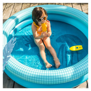Dippy, piscina gonflabila, 120 cm, albastru, Quut Toys - Img 3