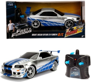 FAST&FURIOUS NISSAN SKYLINE GTR 1:24 - Img 5