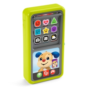 FISHER PRICE LAUGH&LEARN 2IN1 SMARTPHONE IN LIMBA ROMANA - Img 2