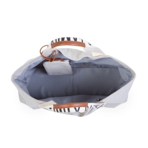 Geanta Childhome Family Bag Signature Alb - Img 2