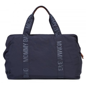 Geanta de infasat Childhome Mommy Bag Signature Urban Dark Grey