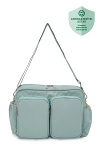 Geantă pentru scutece și accesorii bebe, DuoPack, Carry Bliss, verde - Img 8