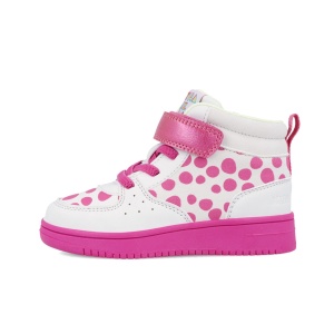 Ghetute pentru fetite cu buline, Agatha Ruiz De La Prada, alb
