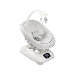 Graco - Leagan electric Eluma Sway cu tehnologie inteligenta de detectare a plansului, pentru bebelusi, alb Rori