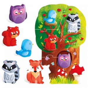 Headu Montessori - Primul Meu Puzzle - Padurea - Img 1