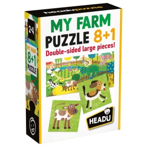 Headu Teacher Tested - 8 si 1 Primul Meu Puzzle Ferma - Img 4
