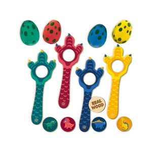 Joc de petrecere - Cursa cu oua de dinozauri - Img 2