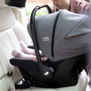 Joie - Scoica auto cu ISOFIX integrat Sprint Signature Carbon, nastere - 75 cm, testata inclusiv la impact lateral, conform ECE R129 si testata ADAC - Img 4